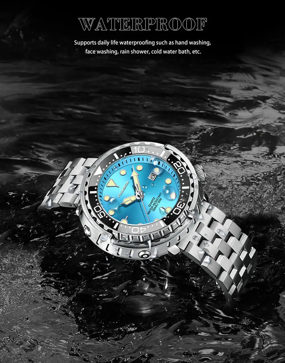 New LIGE Fashion Watches Sports Waterproof Watches Quarzt Stainless Steel Wristwatch 50M Diving Date Watch Men relogio masculino