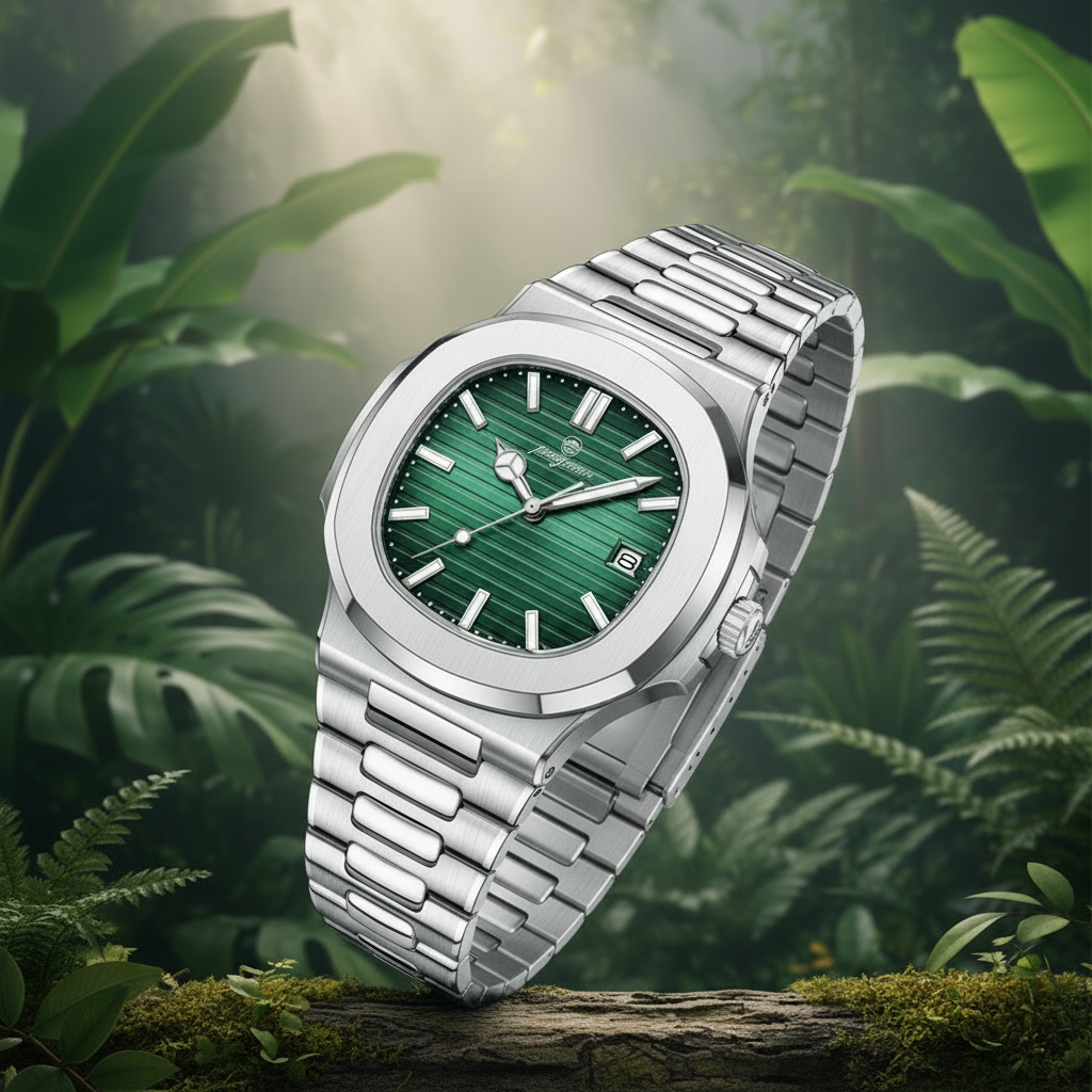HORASIO AquaMaster Steel — 42mm PENGAGAR
