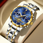 HORASIO RoyalBlue ChronoSteel — 42mm PENGAGAR