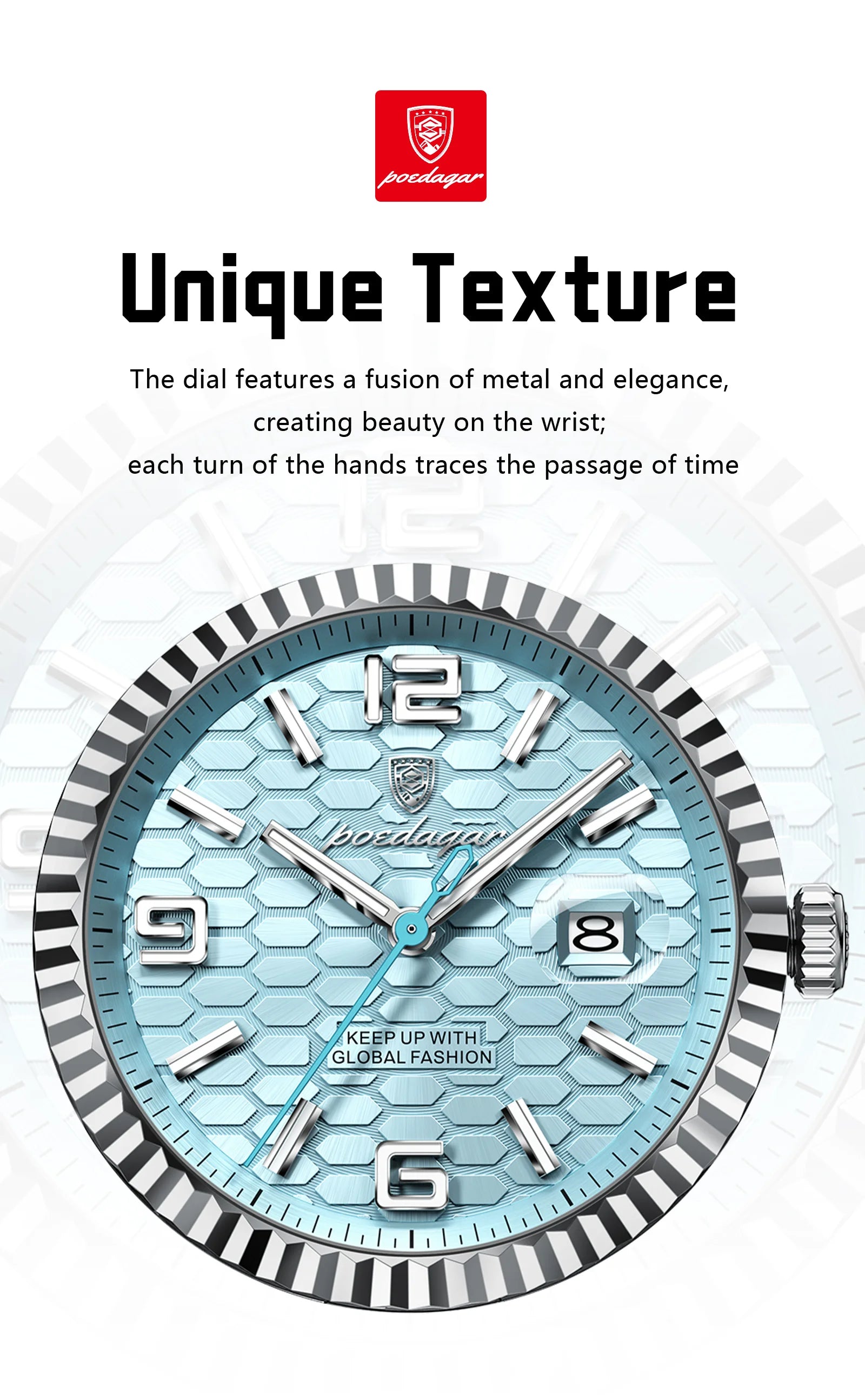 HORASIO IceBlue Prestige — 40mm POEDAGAR