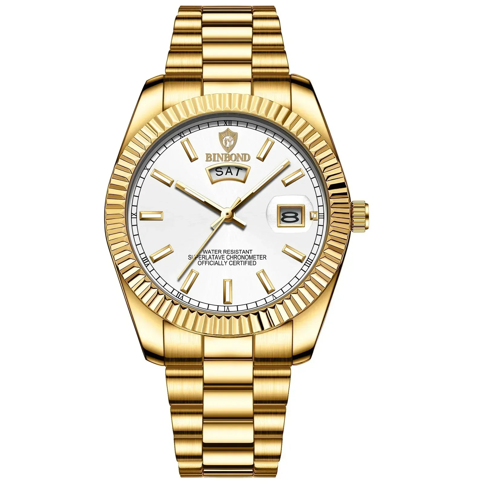 HORASIO Imperial Gold — 40mm Men’s Watch BINBOND