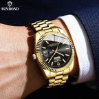 HORASIO Imperial Gold — 40mm Men’s Watch BINBOND