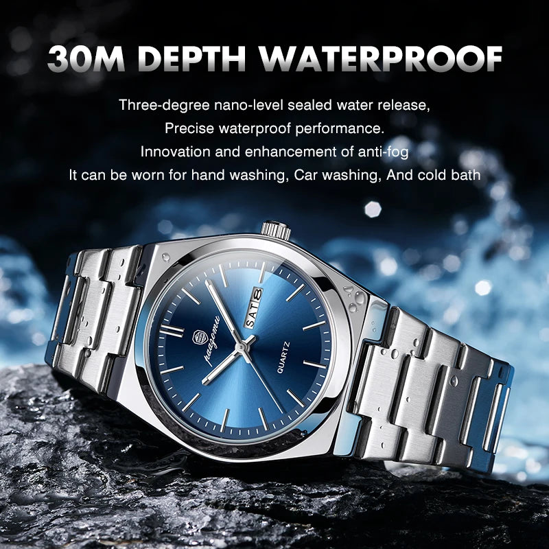 HORASIO Ocean Classic Steel — 40mm PENGAGAR