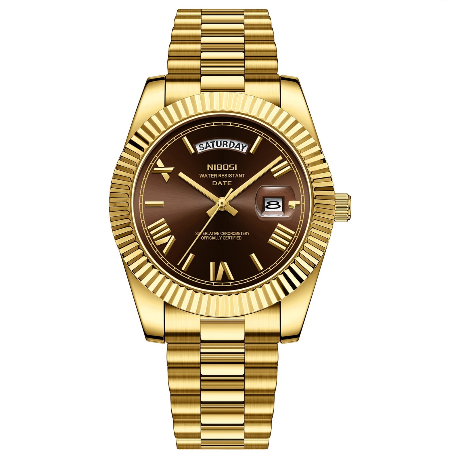 HORASIO Emerald Prestige Steel — 40mm NIBOSI