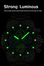 HORASIO Chrono Specter Steel — 44mm POEDAGAR