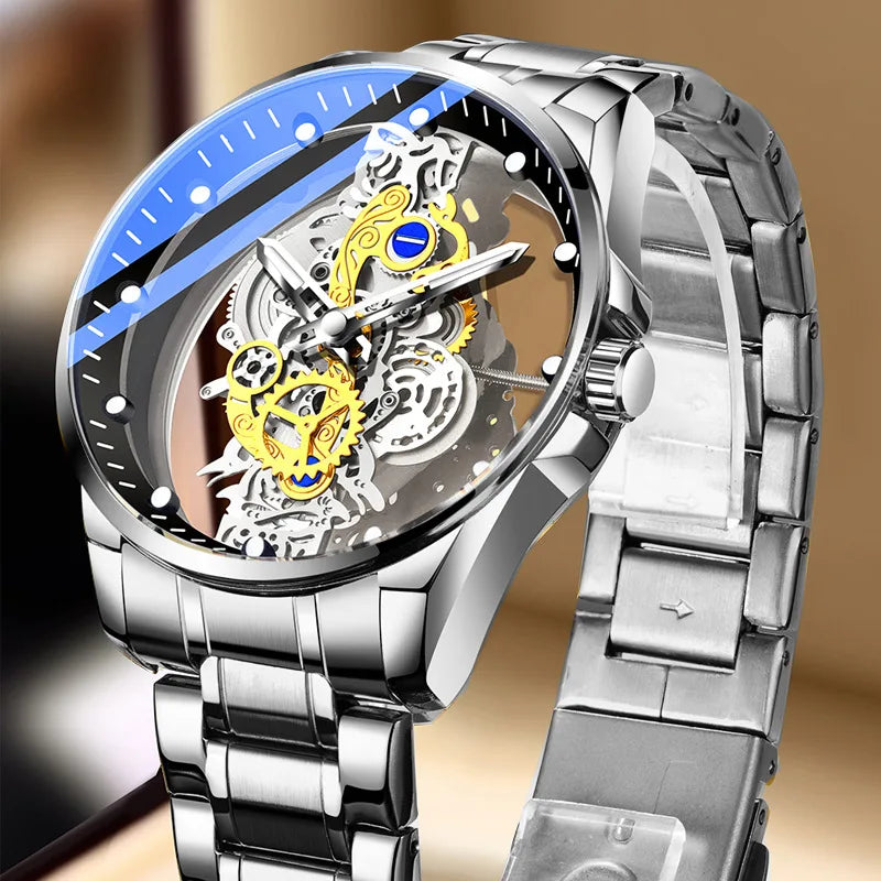 HORASIO CrystalGear Skeleton — 40mm (Quartz)