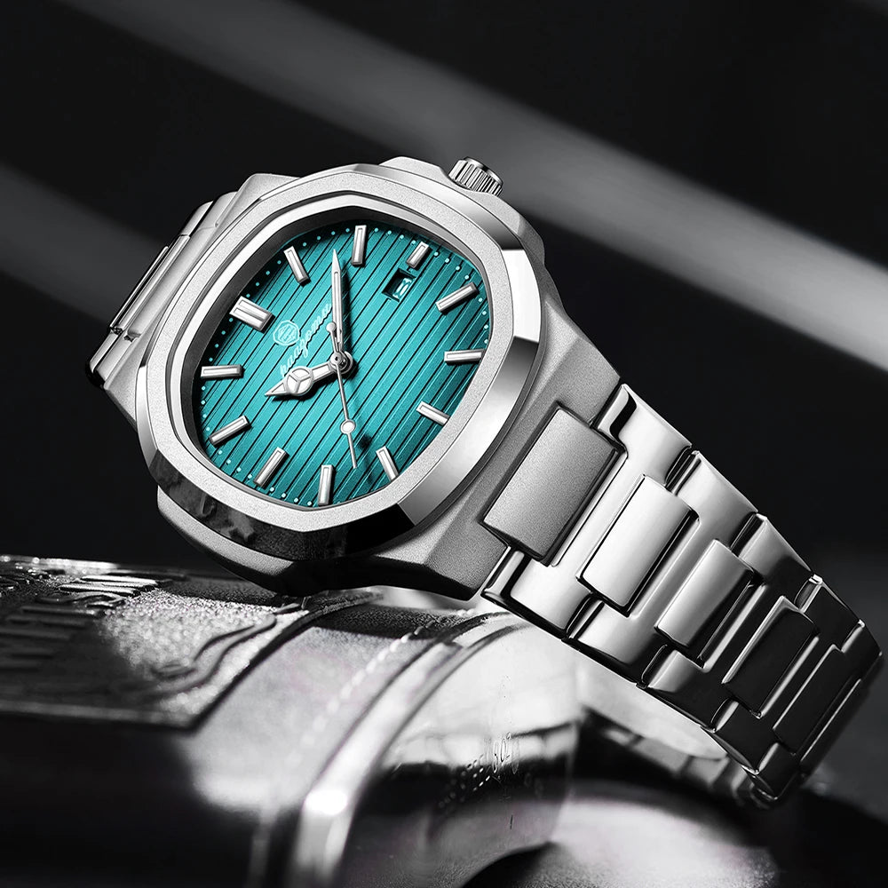 HORASIO AquaMaster Steel — 42mm PENGAGAR
