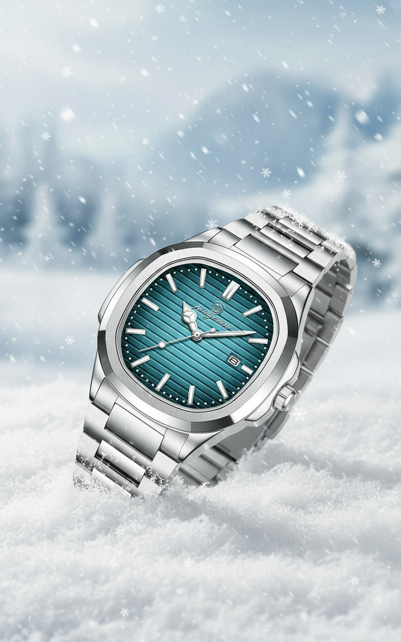 HORASIO AquaMaster Steel — 42mm PENGAGAR