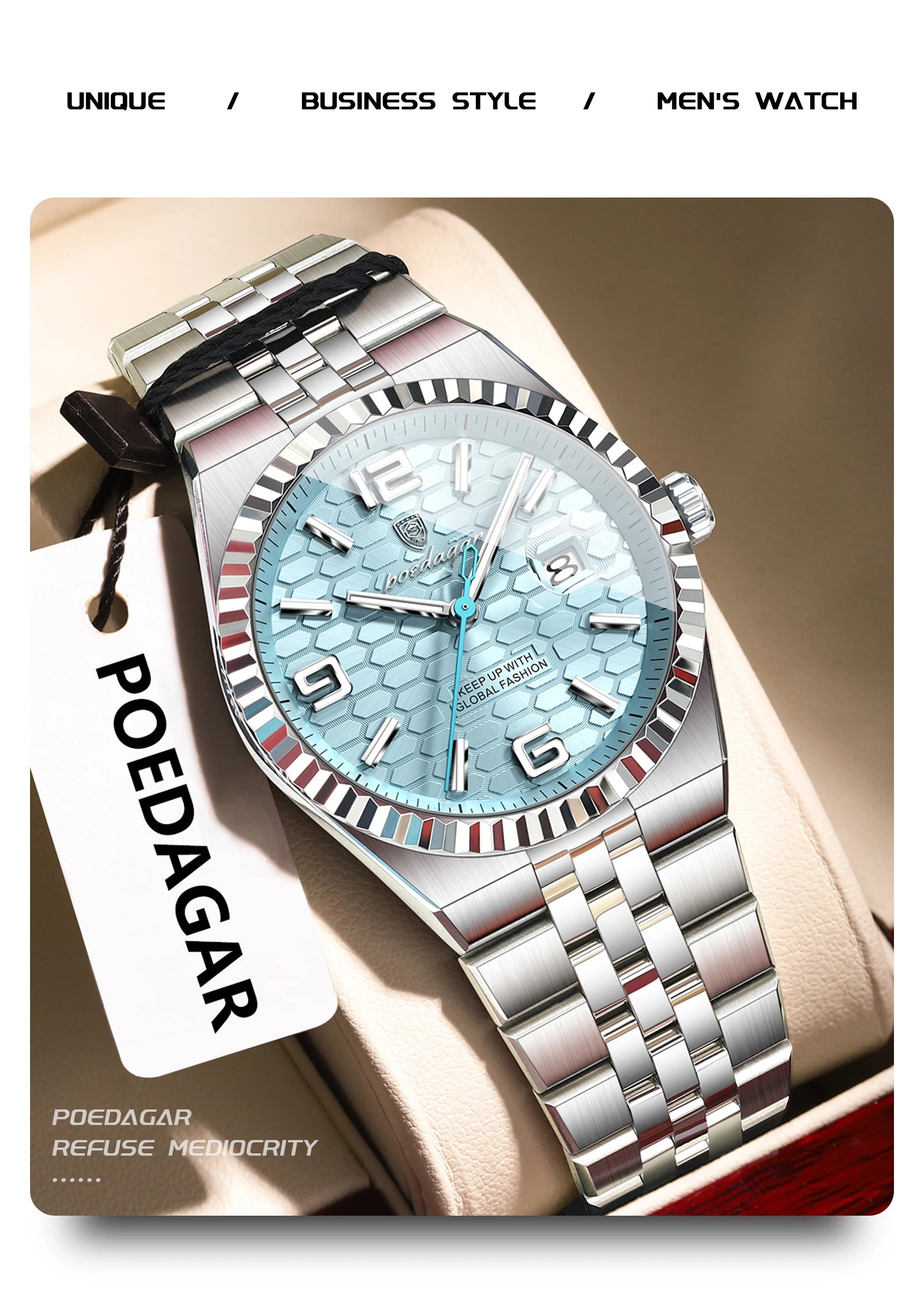 HORASIO IceBlue Prestige — 40mm POEDAGAR