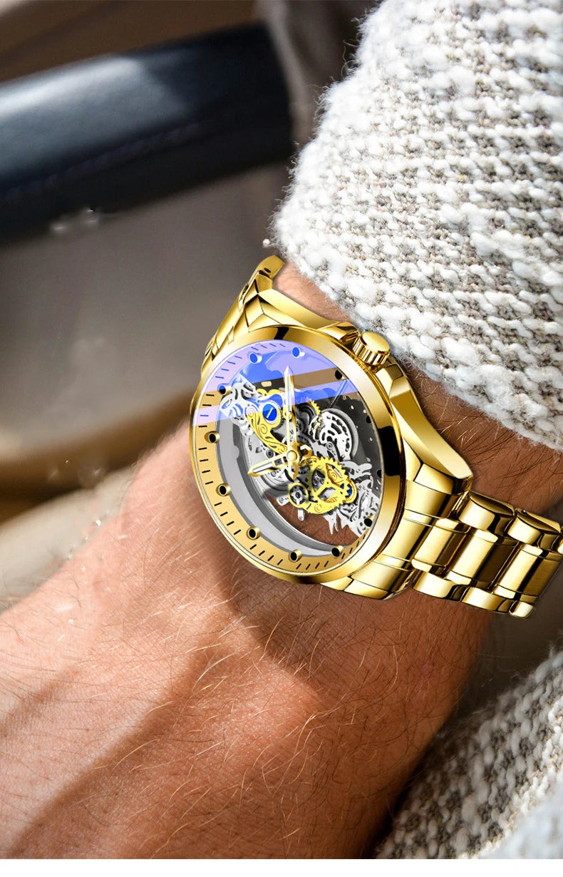 HORASIO CrystalGear Skeleton — 40mm (Quartz)