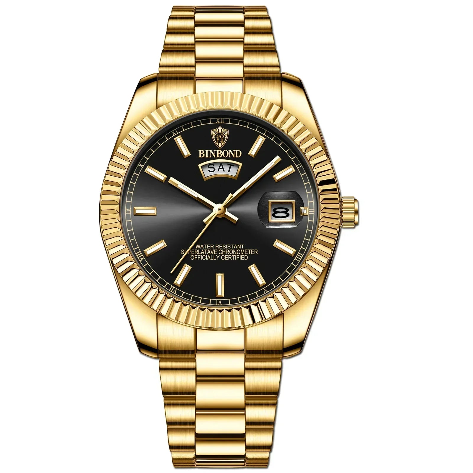 HORASIO Imperial Gold — 40mm Men’s Watch BINBOND