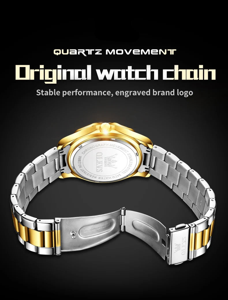 HORASIO BlackGold Diver — 41mm OLEVS